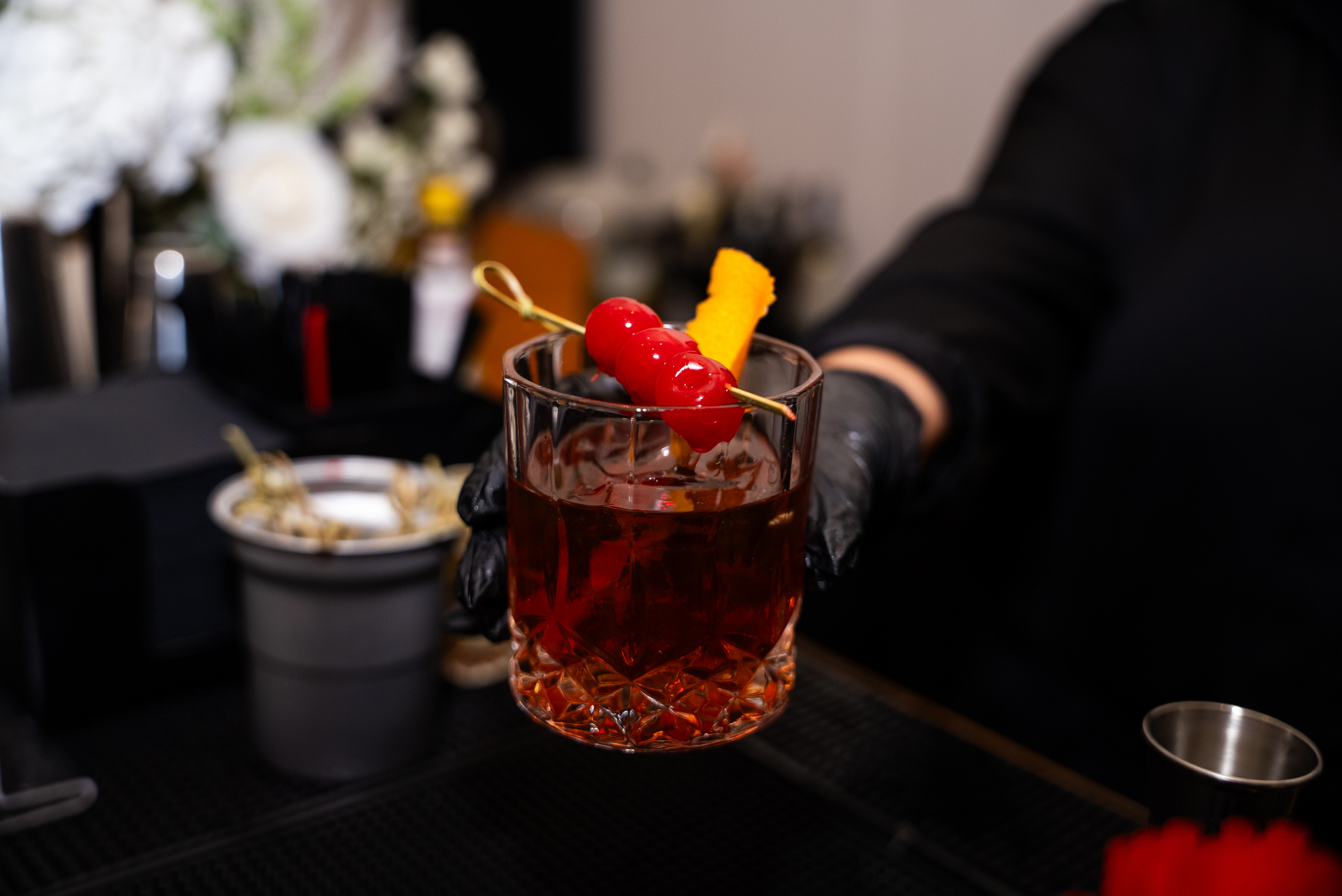 Cocktail hour, elevated